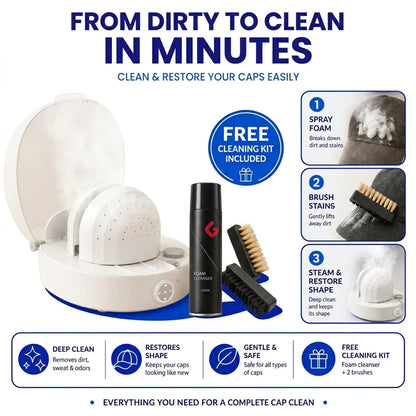 Cap Care Machine + FREE Cleaning Kit